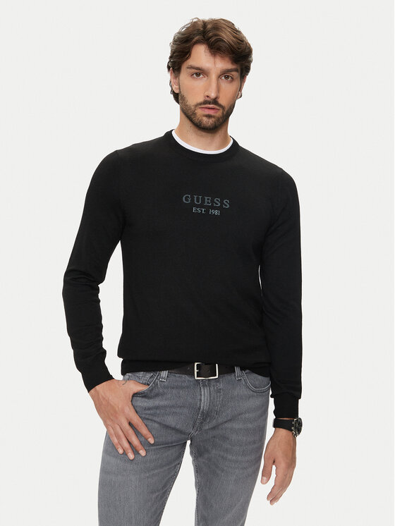 

Толстовка regular fit Guess, черный