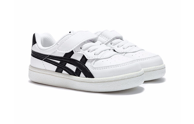 Кроссовки Onitsuka Tiger GSM Toddler Shoes TD Low-top White/Black — фото 3