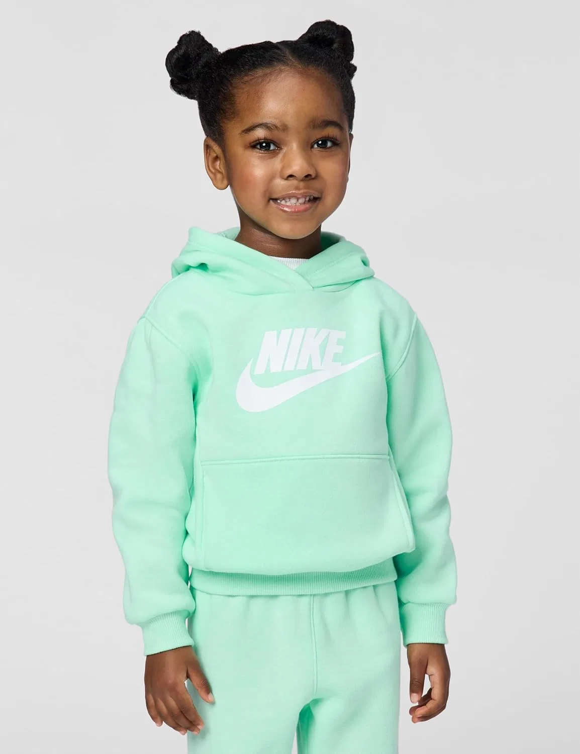 Детский спортивный костюм Nike с логотипом, цвет Mint Foam — фото 2