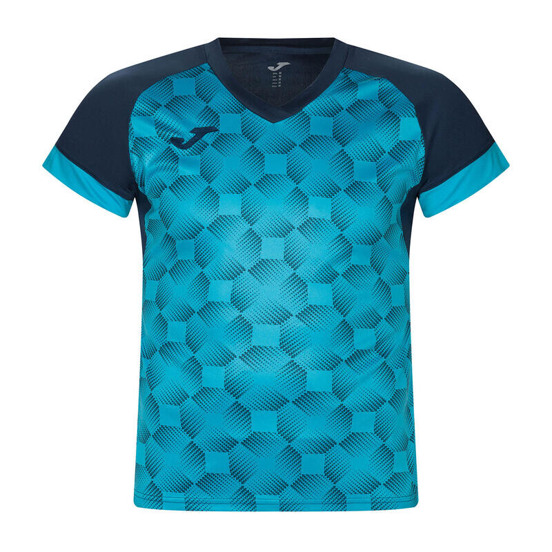 

Спортивная футболка Joma, цвет navyblau/fluoreszierendes magenta/türkis