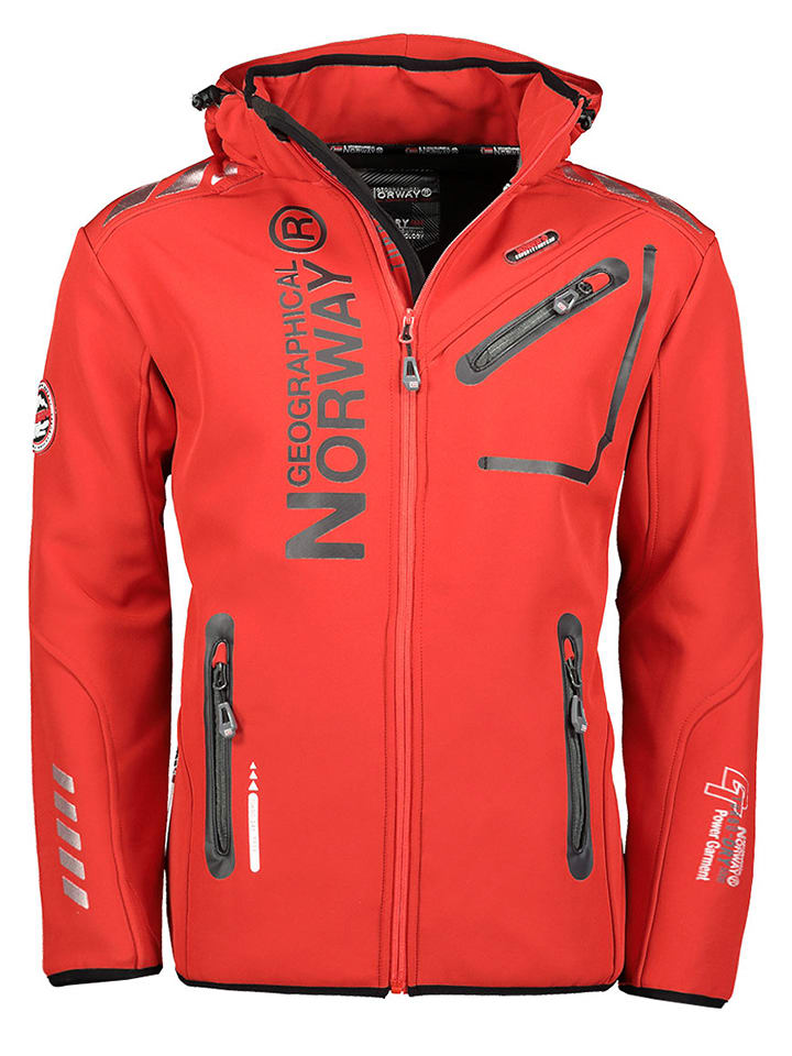 

Куртка софтшелл Geographical Norway Softshelljacke Royaute, красный