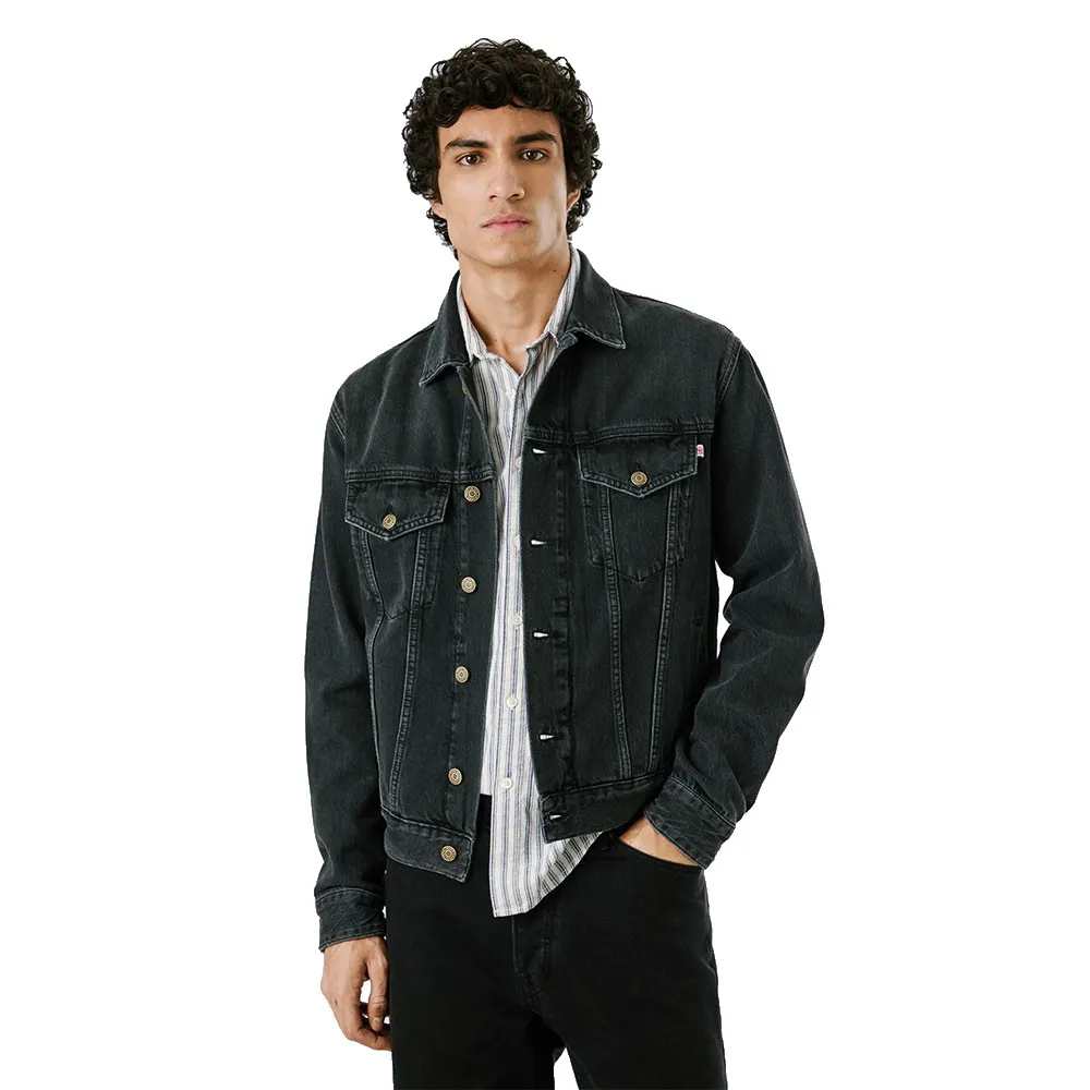 

Куртка Pepe Jeans Regular denim, черный