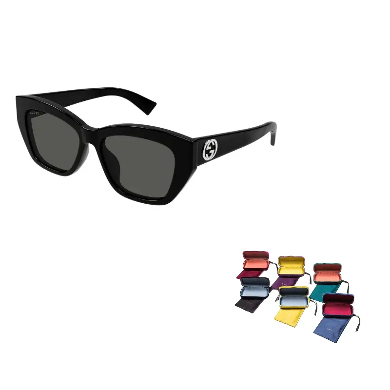 

GUCCI Кошачий глаз в оправе, Black