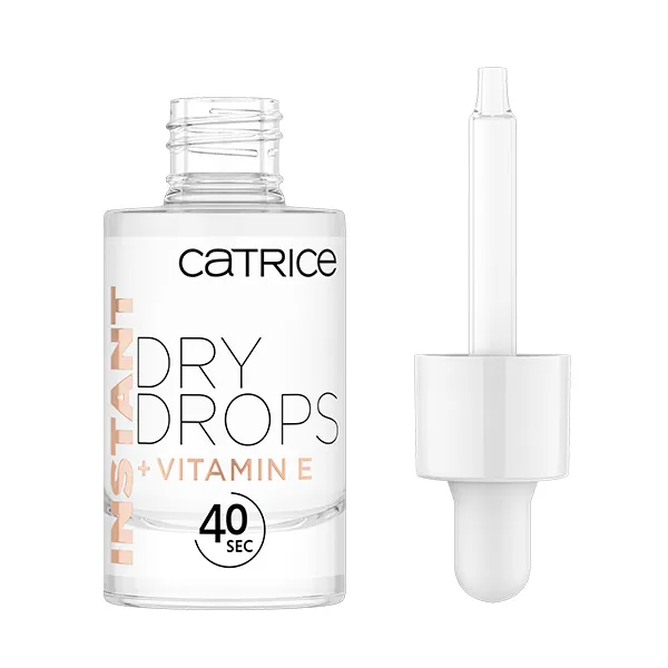 

Быстросохнущие капли Instant Dry Drops + Vitamin E Catrice, 1 UD