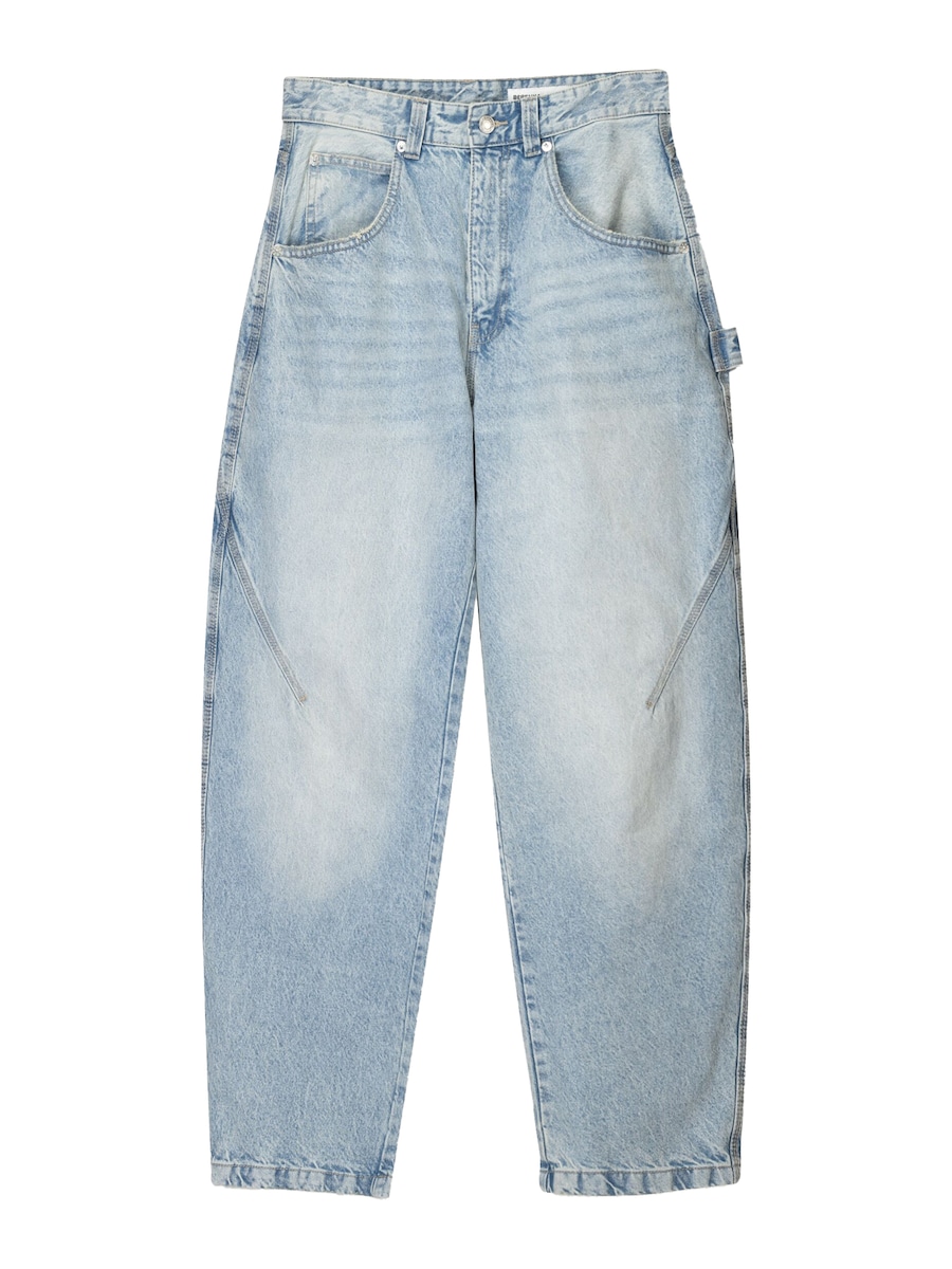 

Мешковатые джинсы Bershka, Blue Denim
