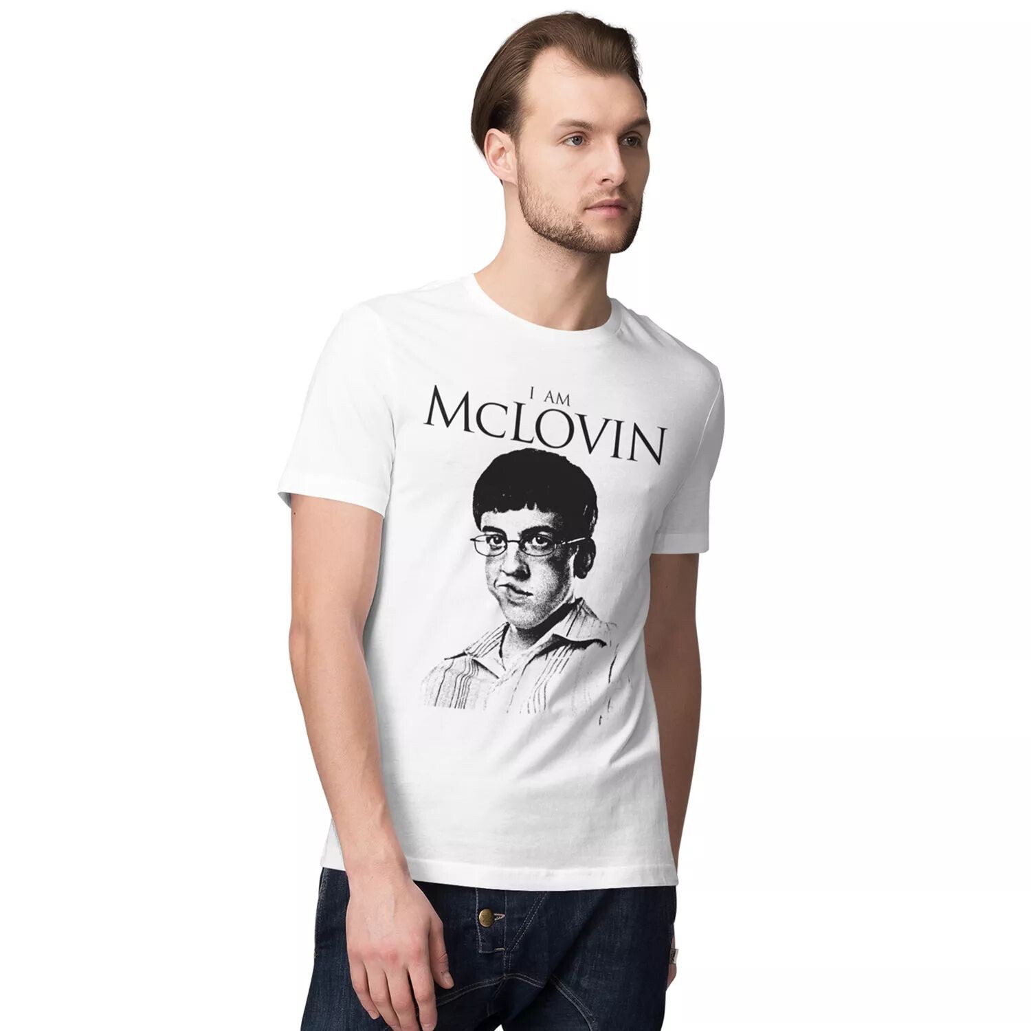 

Мужская футболка Superbad "I Am McLovin" Licensed Character