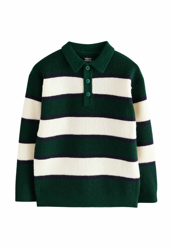 Джемпер Next, Green Ecru Stripe