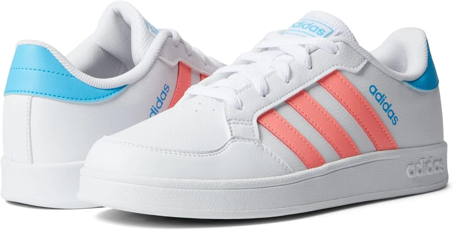 Кроссовки теннисные adidas White/Acid Red/Sky Rush