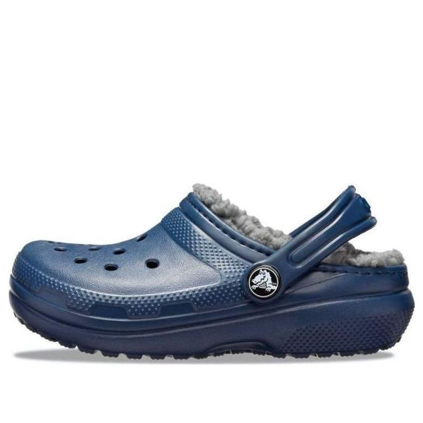 

Кроссовки classic lined glitter clog 'blue' Crocs, синий