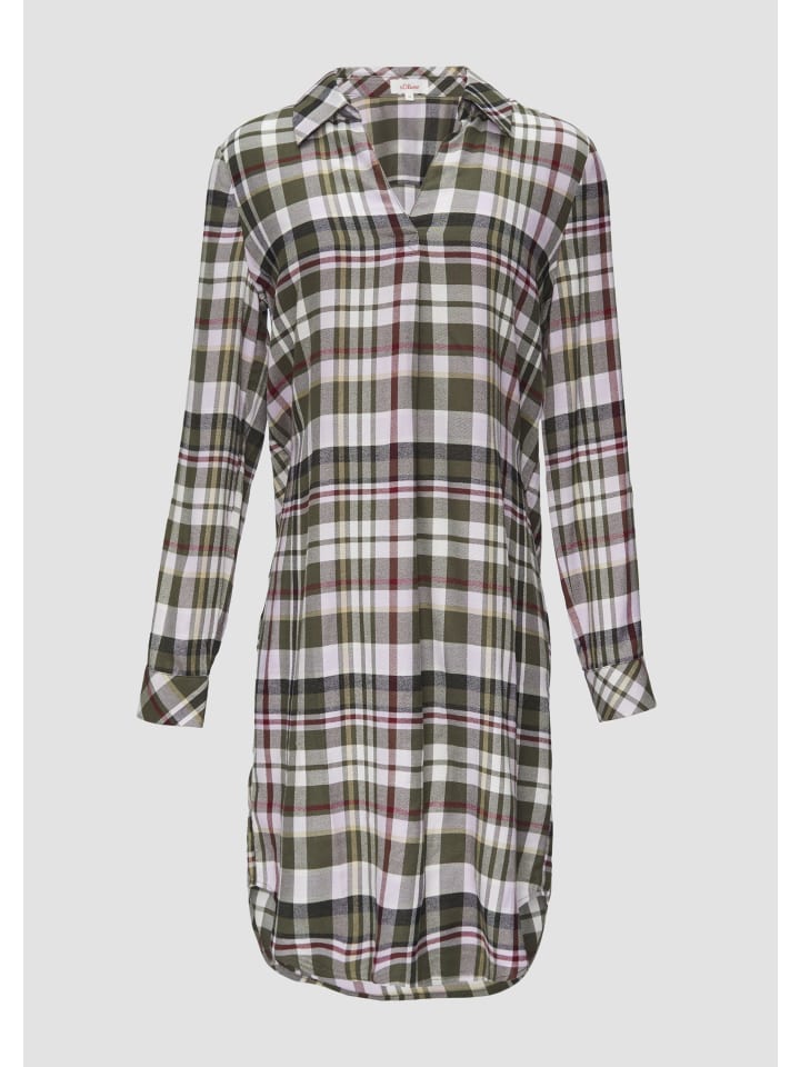 

Платье цвета 79N0_оливково-зеленый s.Oliver