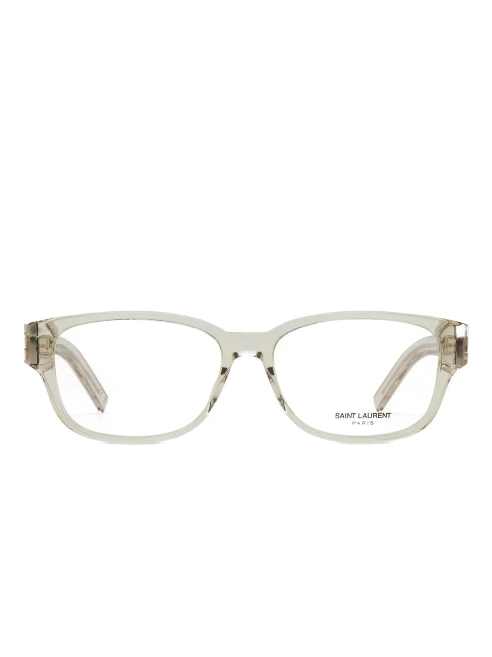 

Очки в прямоугольной оправе Saint Laurent Eyewear, нейтральный