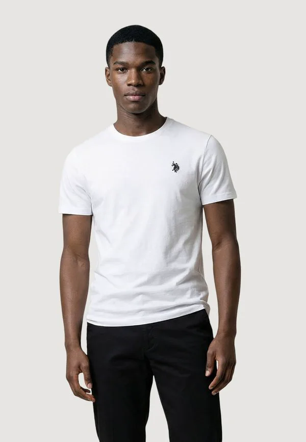 Mickbasic us43 154015 базовая футболка U.S. Polo Assn., White