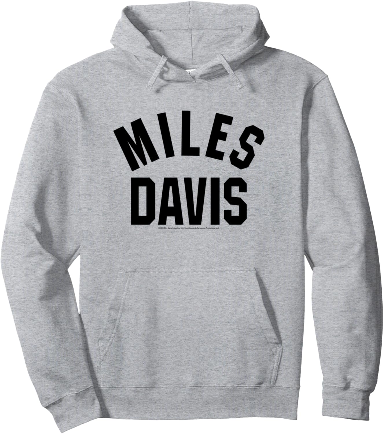 

Толстовка с капюшоном Университета Майлза Дэвиса Miles Davis, серый