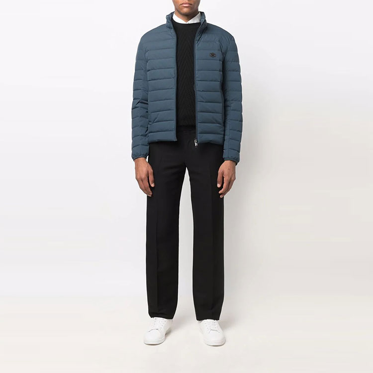 EMPORIO ARMANI Куртка SS22 мужская синяя, Blue — фото 4