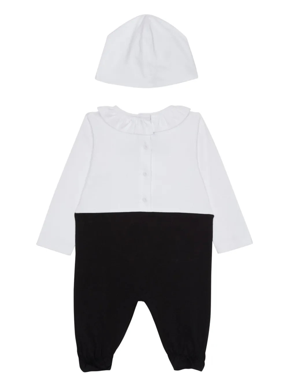 Комплект из комбинезона и игрушки Balmain Kids, белый — фото 2