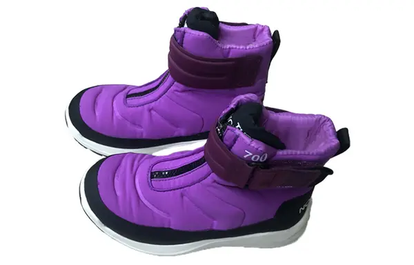 Кроссовки nuptse ii strap waterproof boots 'sweet violet tnf black' The North Face, фиолетовый — фото 2