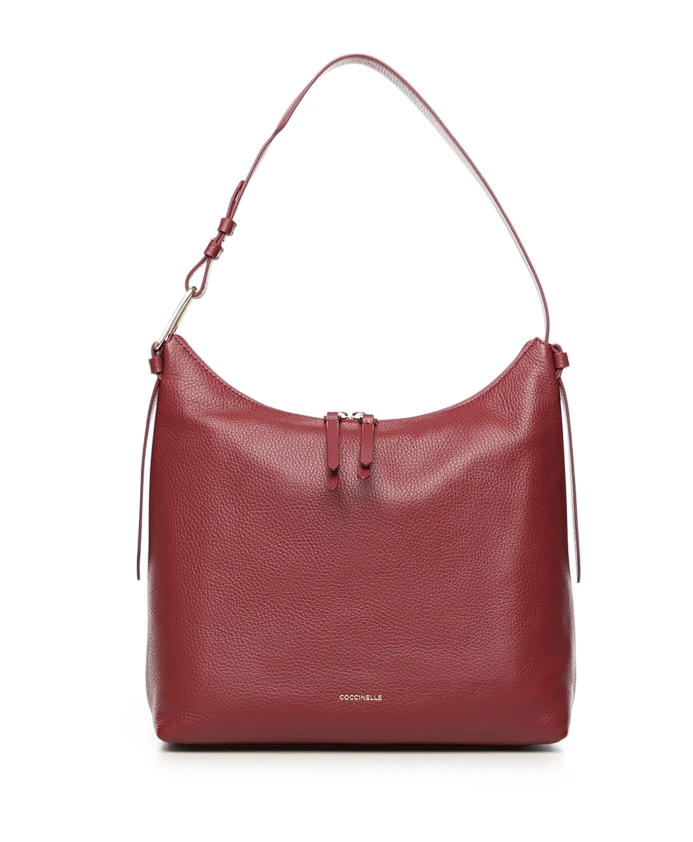 

Сумка из зернистой кожи Coccinelle, красный