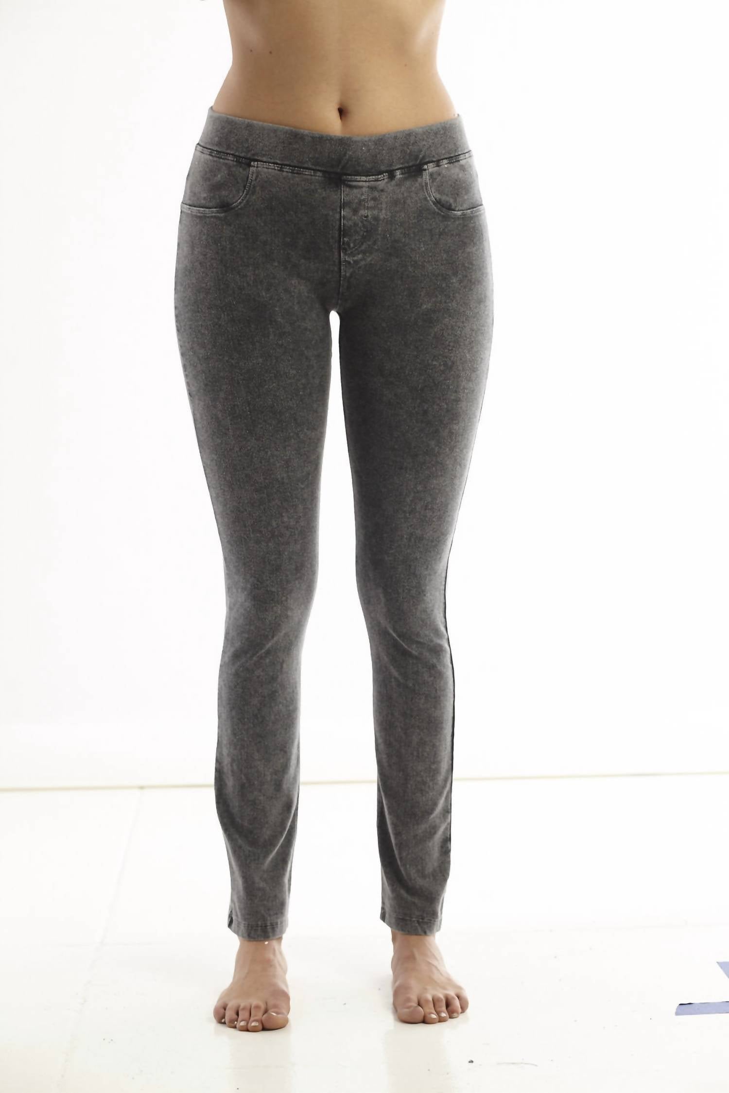 

Джинсы-джеггинсы из денима french kyss, цвет denim