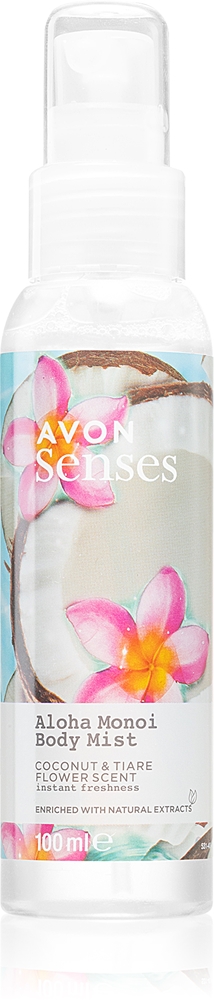 

Освежающий спрей для тела Senses Aloha Monoi Avon, 100 мл