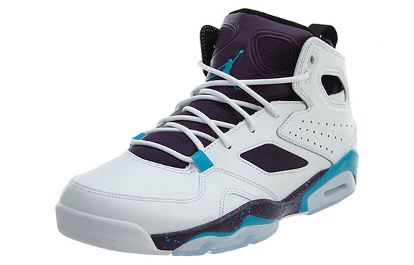 Кроссовки flight club '91 'grand purple blue lagoon' Air Jordan, белый — фото 3