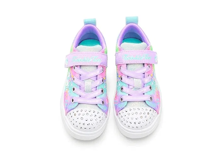 Кроссовки с подсветкой Twinkle Sparks 314468L SKECHERS KIDS, Lavendar/Multi — фото 3