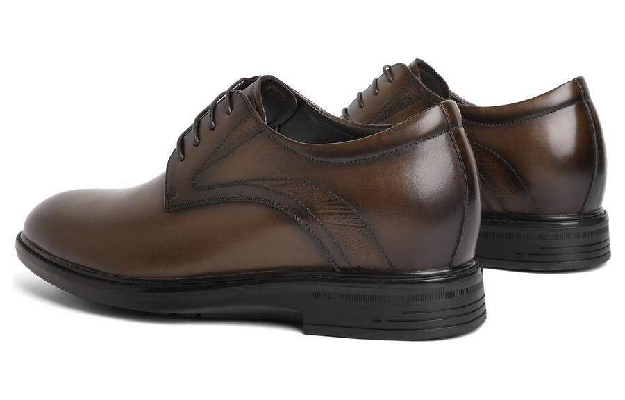 Туфли BELLE Dress Shoes Men Low-Top, коричневый — фото 3