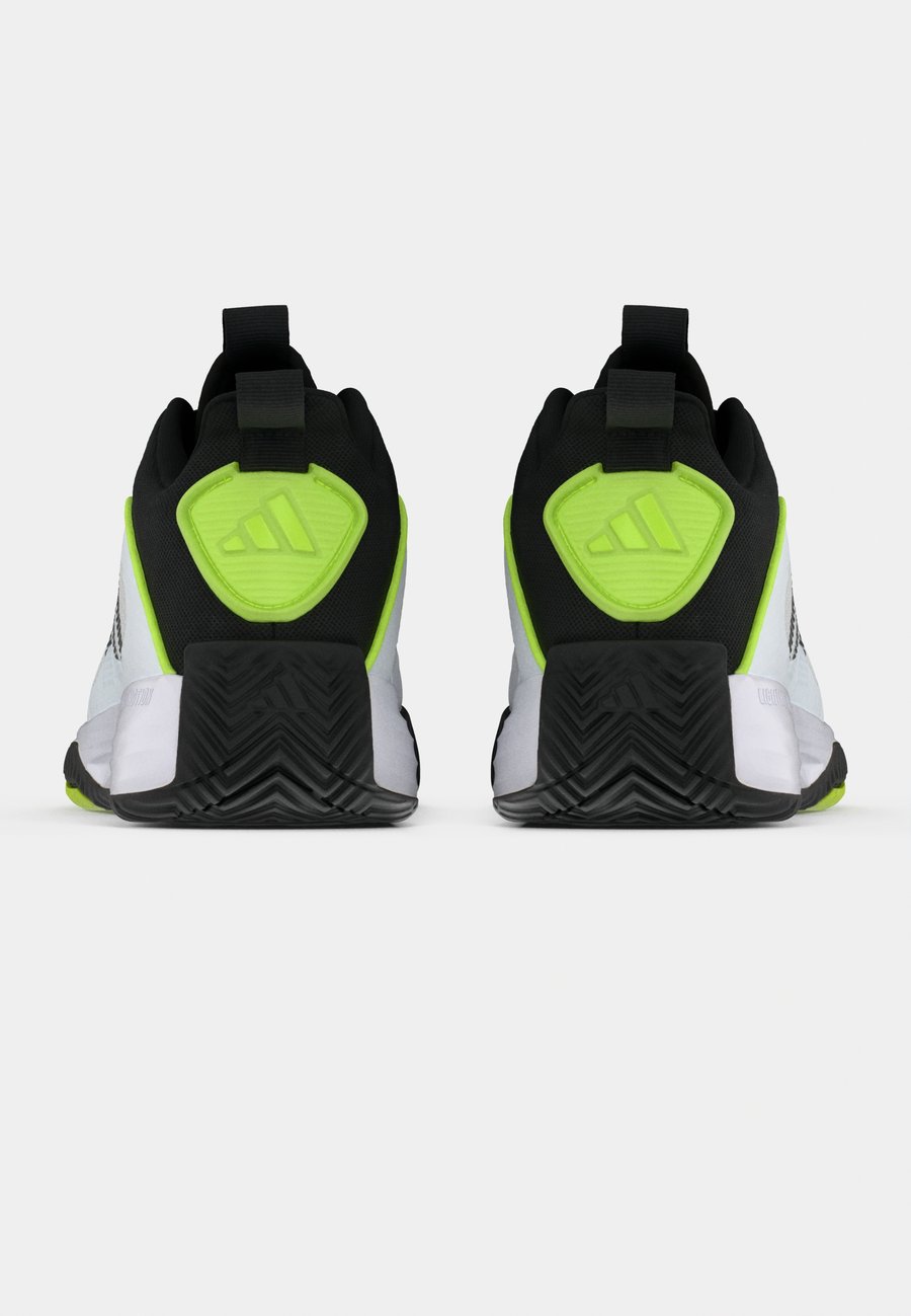Кроссовки Adidas Performance OWNTHEGAME 3.0, Footwear White/Core Black/Lucid Lemon/White — фото 4