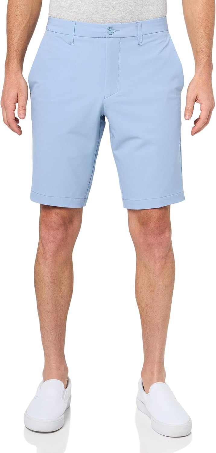 

BOSS Мужские техно-твилловые чинос шорты, Explorer Blue