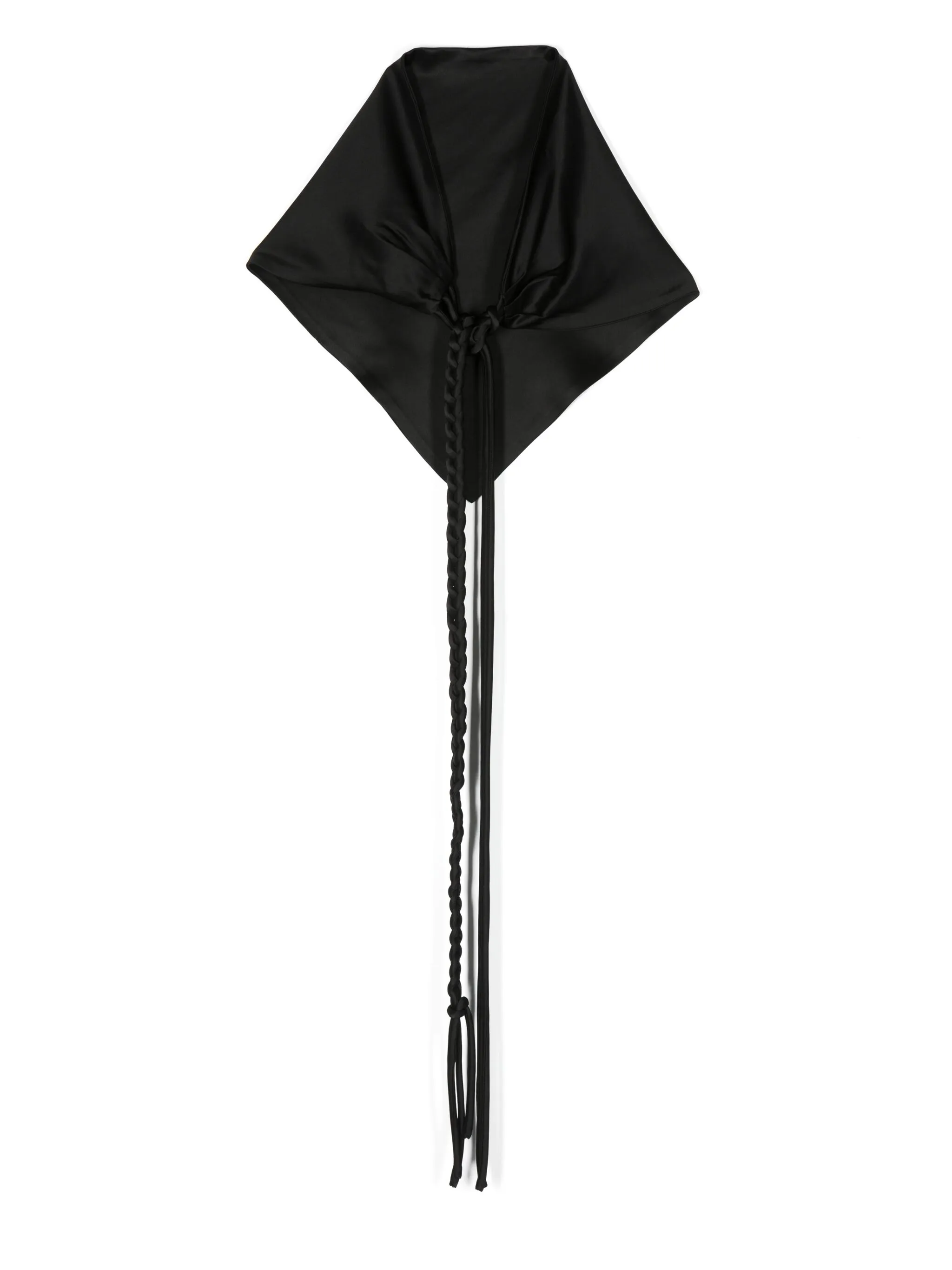 

Атласный платок Brita Nanushka, черный