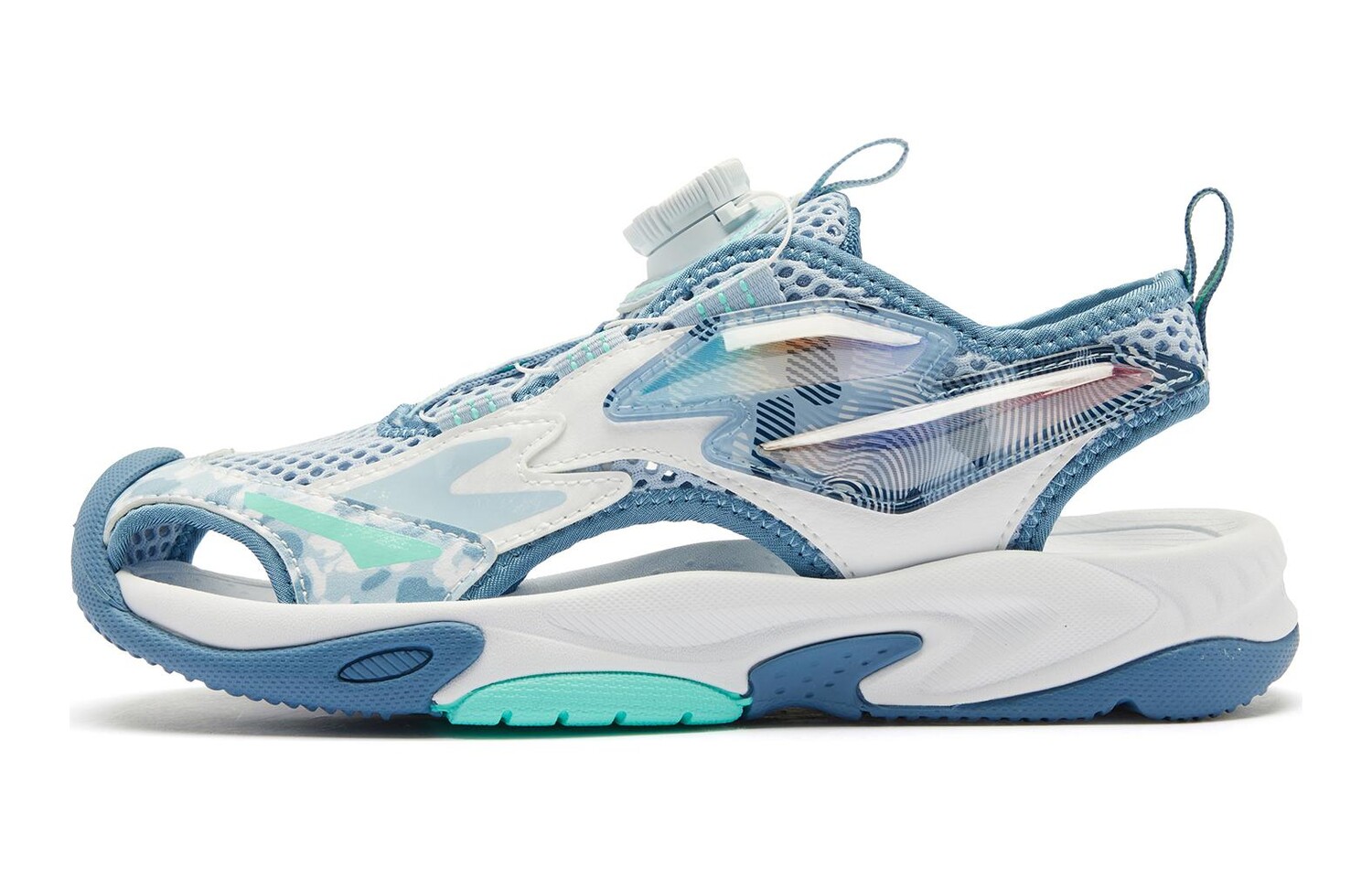 

Детские сандалии GS Rain Blue Qiaodan, синий