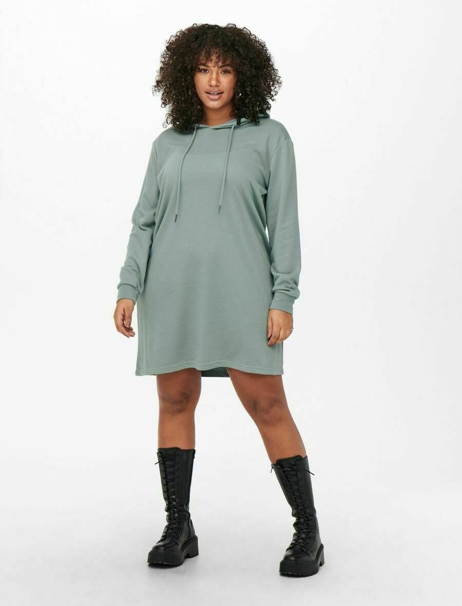 

Дневное платье CURVY KAPUZEN ONLY Carmakoma, цвет Mottled Light Green
