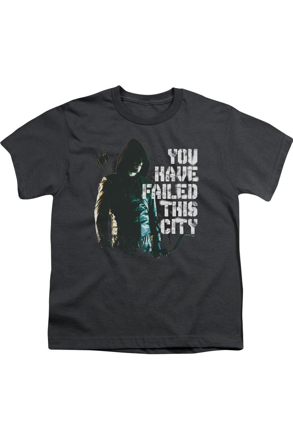 

Футболка Arrow You Have Failed с коротким рукавом для детей Gildan, Charcoal