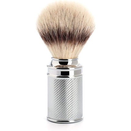 

MÜHLE TRADITIONAL Помазок для бритья с серебристым наконечником и хромированной металлической ручкой