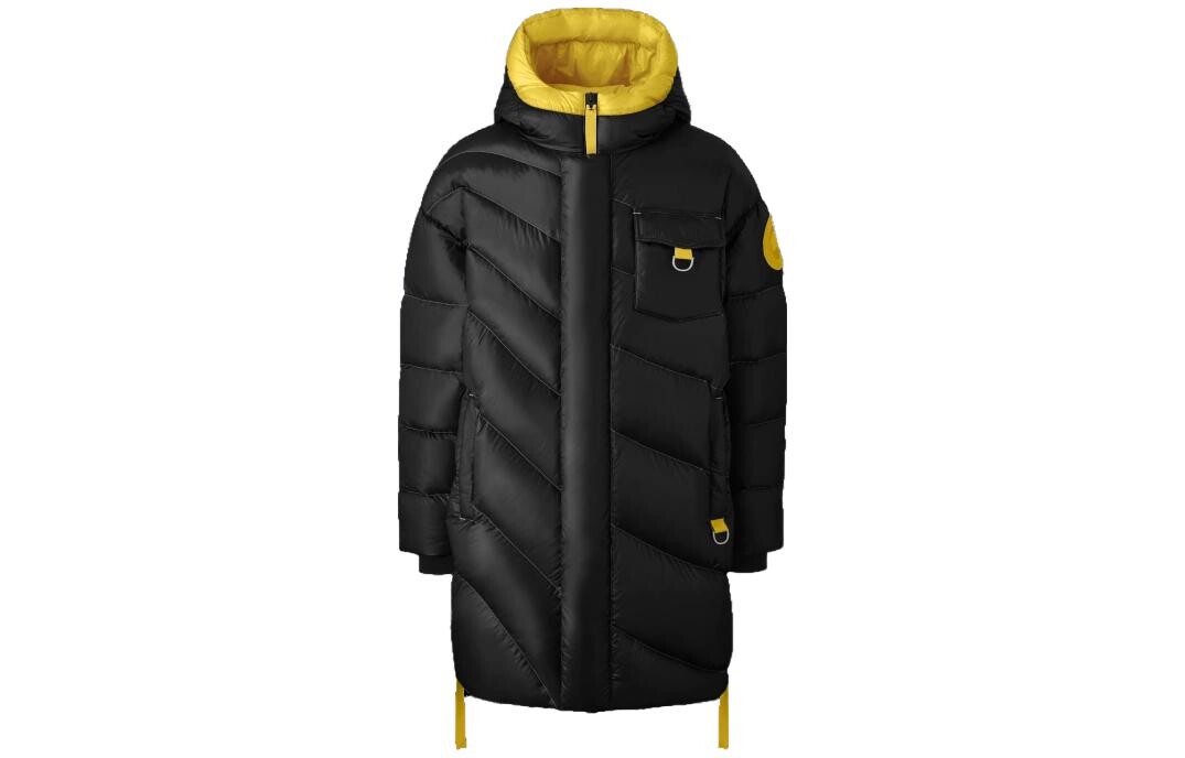 

Пуховик унисекс черный Canada Goose