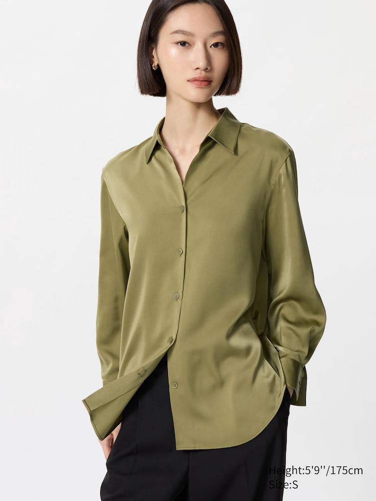 

Атласная Блуза Uniqlo, цвет 56