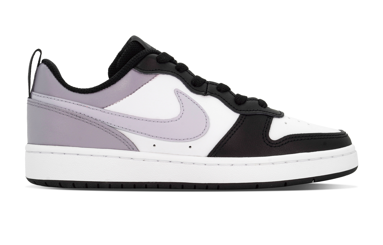 Nike Борцыкие кроссовки для скейтбординга DEER Dreamy Purple Smoke Abrasion Resistant низкие детские черно-фиолетовые для подростков — фото 2