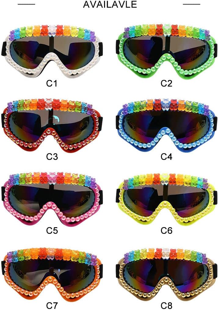 

Willochra Модные солнцезащитные очки большого размера в форме щита с бриллиантами для женщин и мужчин, панк, для велоспорта, активного отдыха, горнолыжного спорта, солнцезащитные очки, Yellow