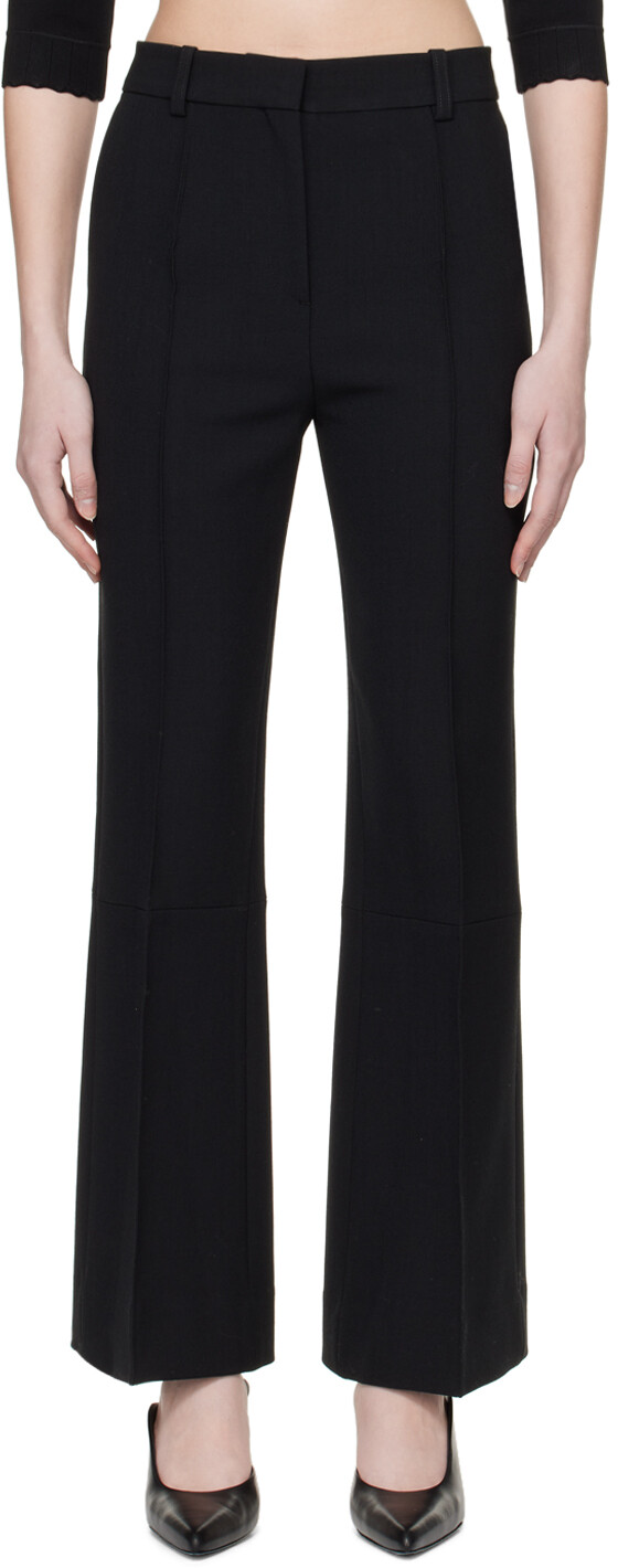 

Черные укороченные брюки Victoria Beckham