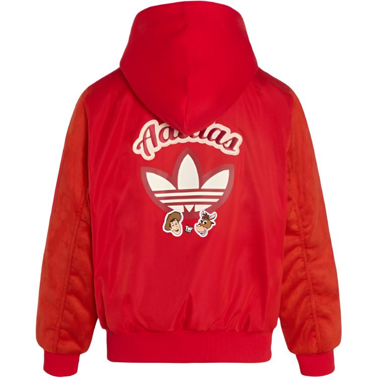 X Disney Утепленная Куртка FW25 Детская Adidas Originals, светло scarlet — фото 3