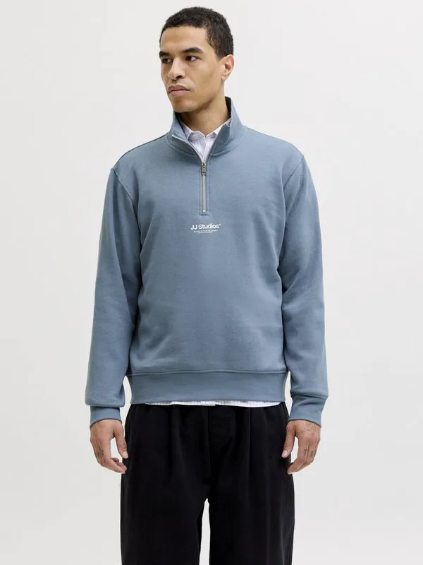 

Толстовка jjesoho с застежкой-молнией на четверть длины Jack & Jones, Blue Mirage, Синий, Толстовка jjesoho с застежкой-молнией на четверть длины Jack & Jones, Blue Mirage