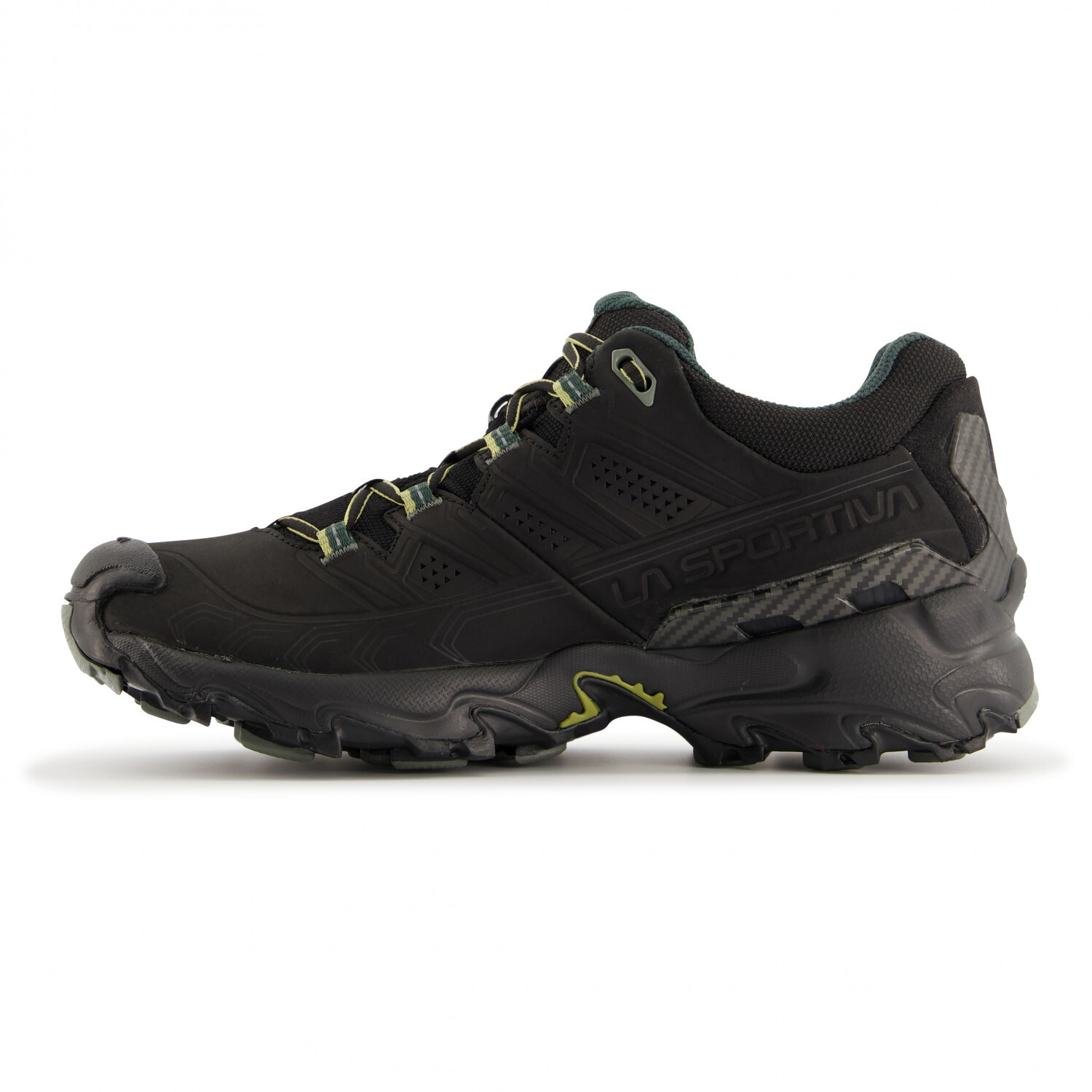 Мультиспортивная обувь La Sportiva Ultra Raptor II Leather GTX, цвет Black/Cedar — фото 4