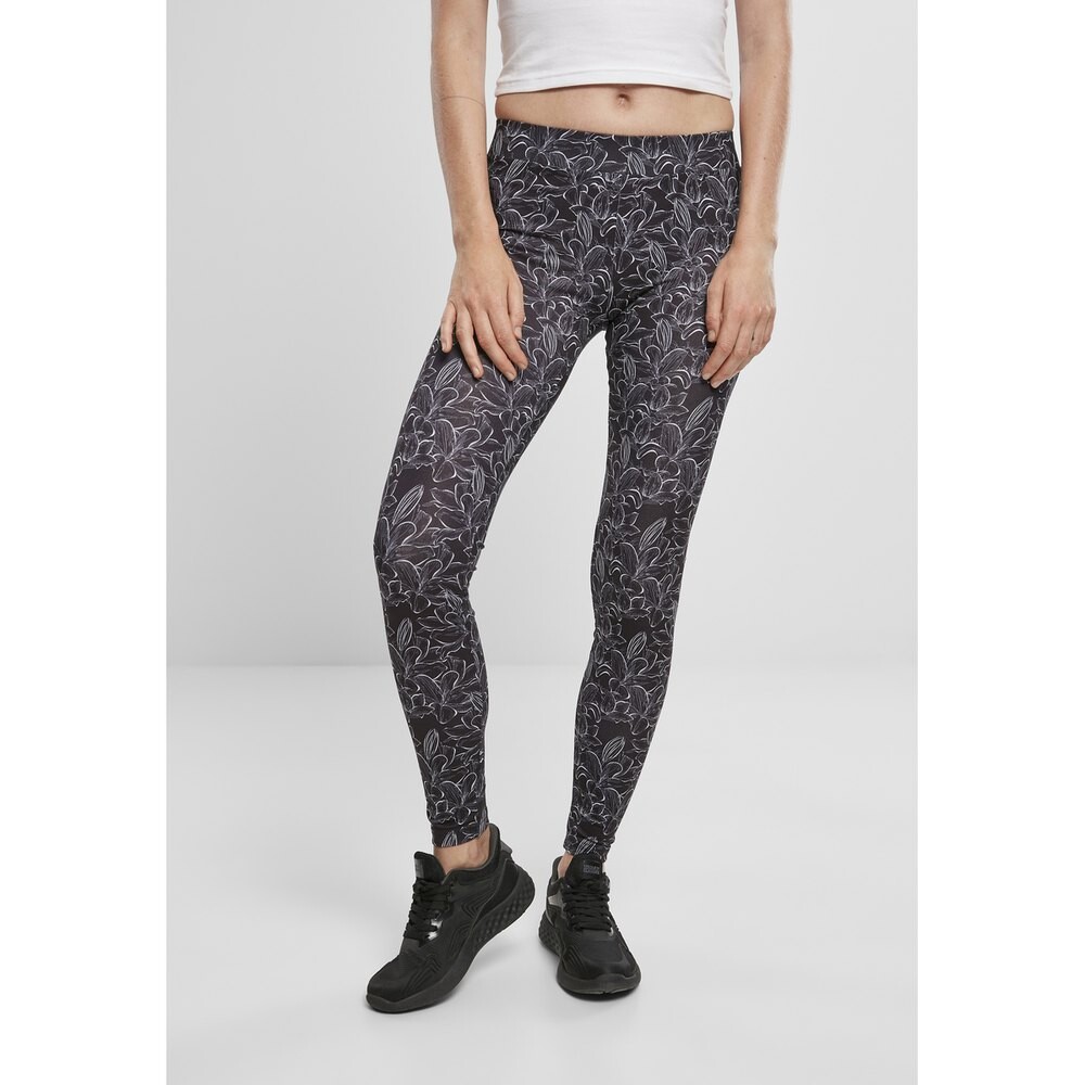 

Леггинсы Urban Classics Aop Big, черный