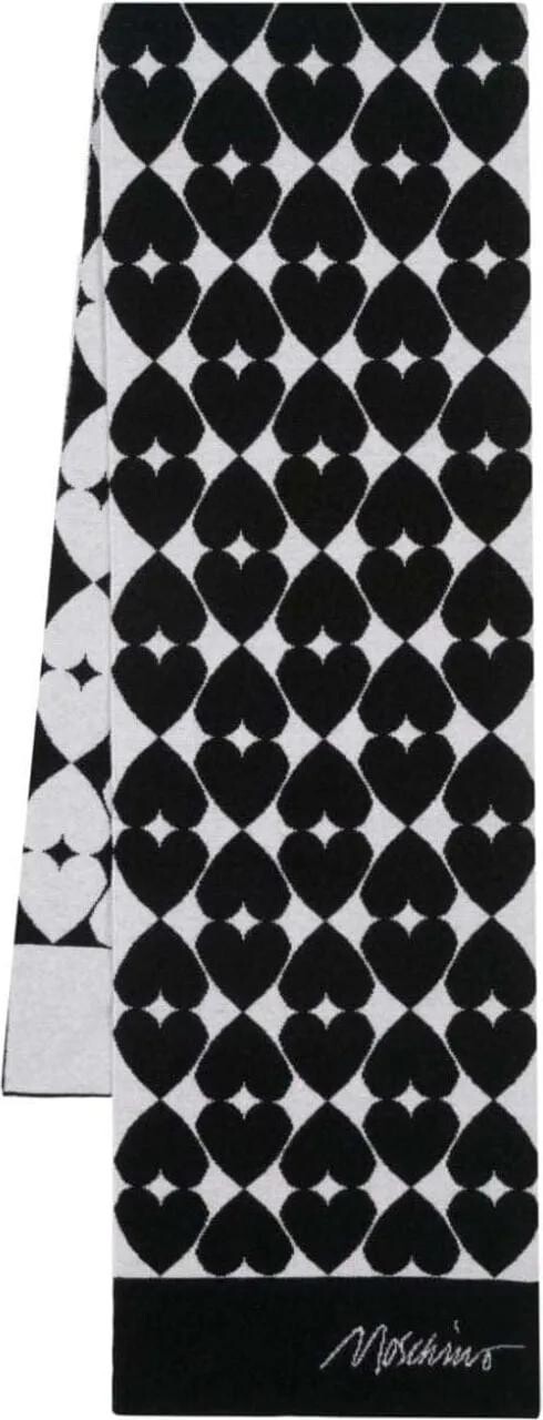 

Шарфы Moschino, черный