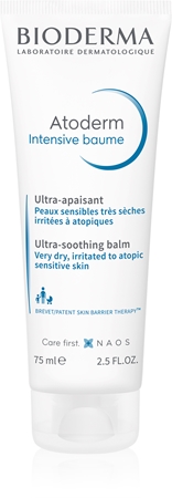 

Интенсивный успокаивающий лосьон для сухой и атопической кожи Bioderma Atoderm Intensive Baume, 75 ml