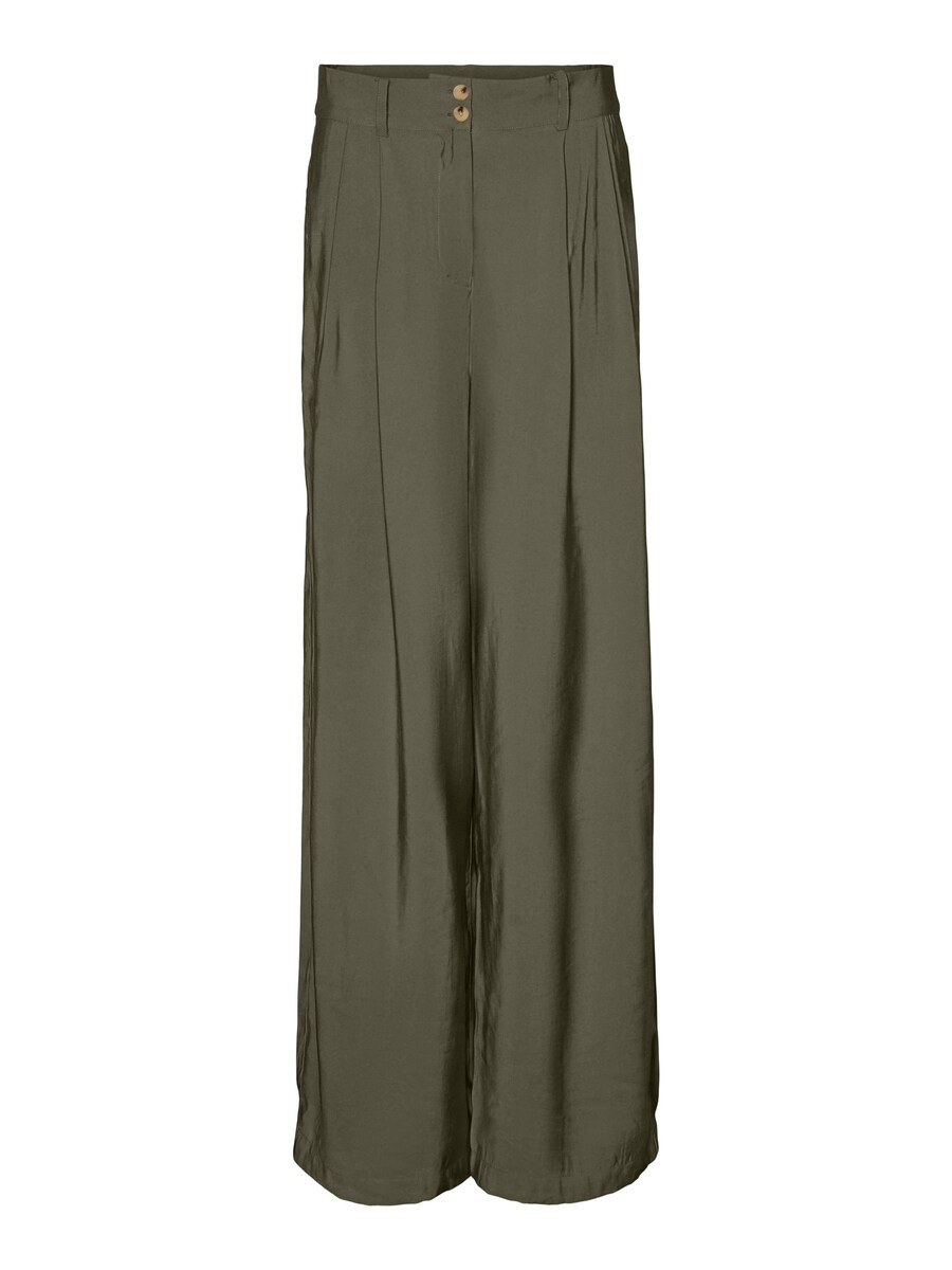 

Широкие брюки со складками спереди VERO MODA Sally, Khaki