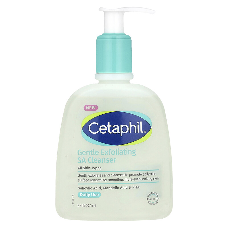 

Cetaphil, Мягкое отшелушивающее очищающее средство, 237 мл (8 жидк. унц.)