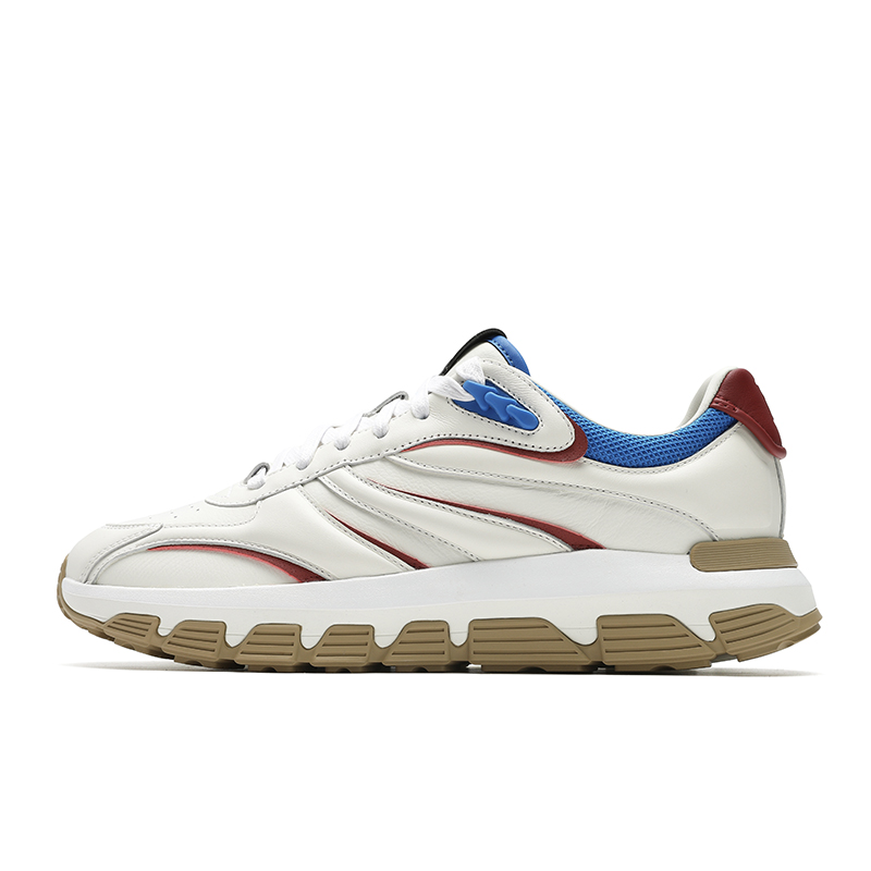 

FILA Кроссовки Pioneer Series с низким верхом, износостойкие, мужские, белые, красные