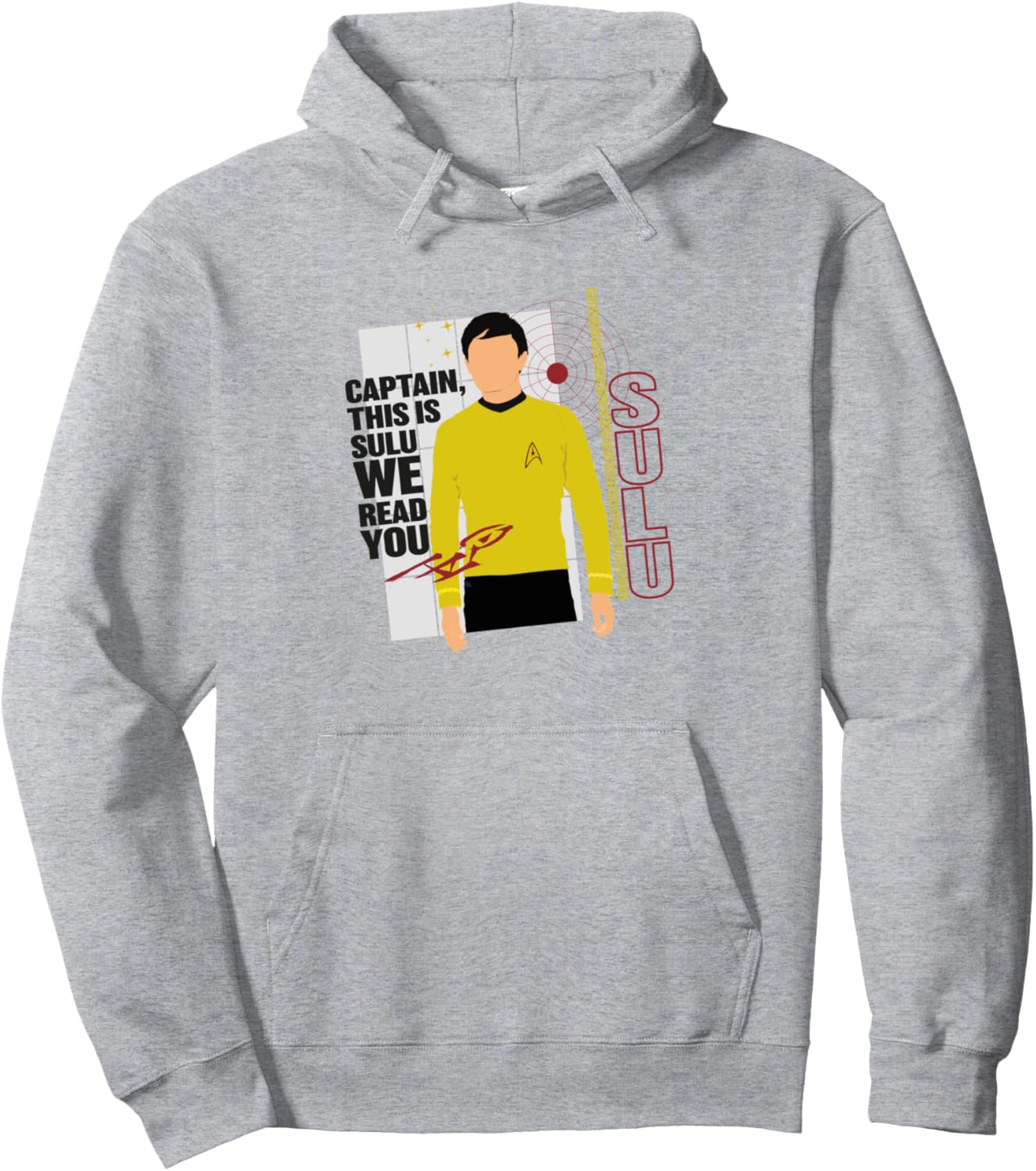 

Худи с изображением Сулу из оригинального сериала «Звездный путь», серая Star Trek, Серый, Худи с изображением Сулу из оригинального сериала «Звездный путь», серая Star Trek