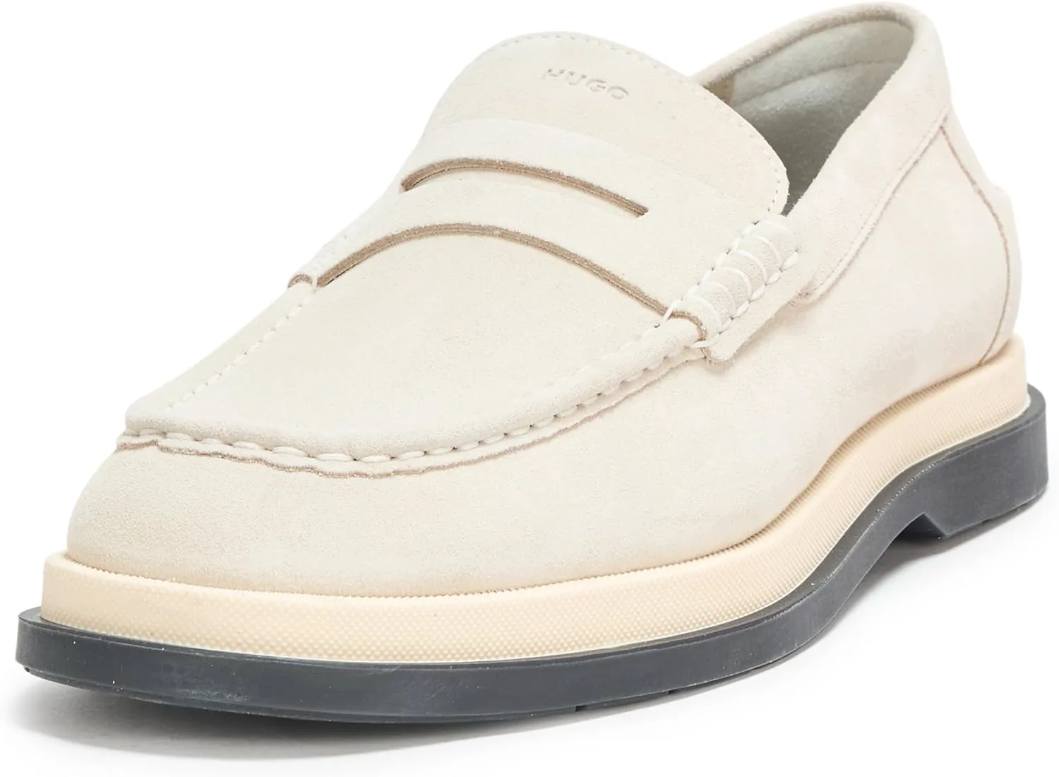 Мокасины-лоаферы Hugo Mens Chaol Suede, кремовый — фото 4