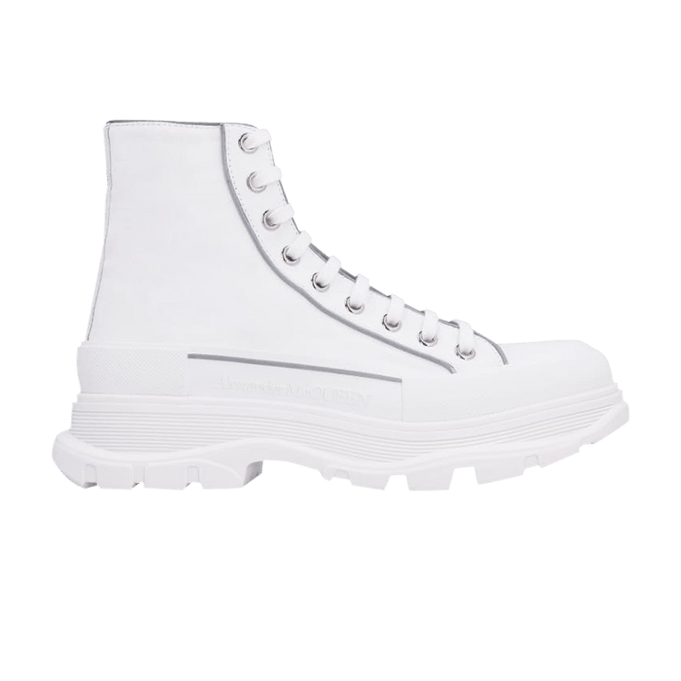 

Кроссовки Alexander McQueen Alexander McQueen Tread Slick Boot 'White Silver', белый